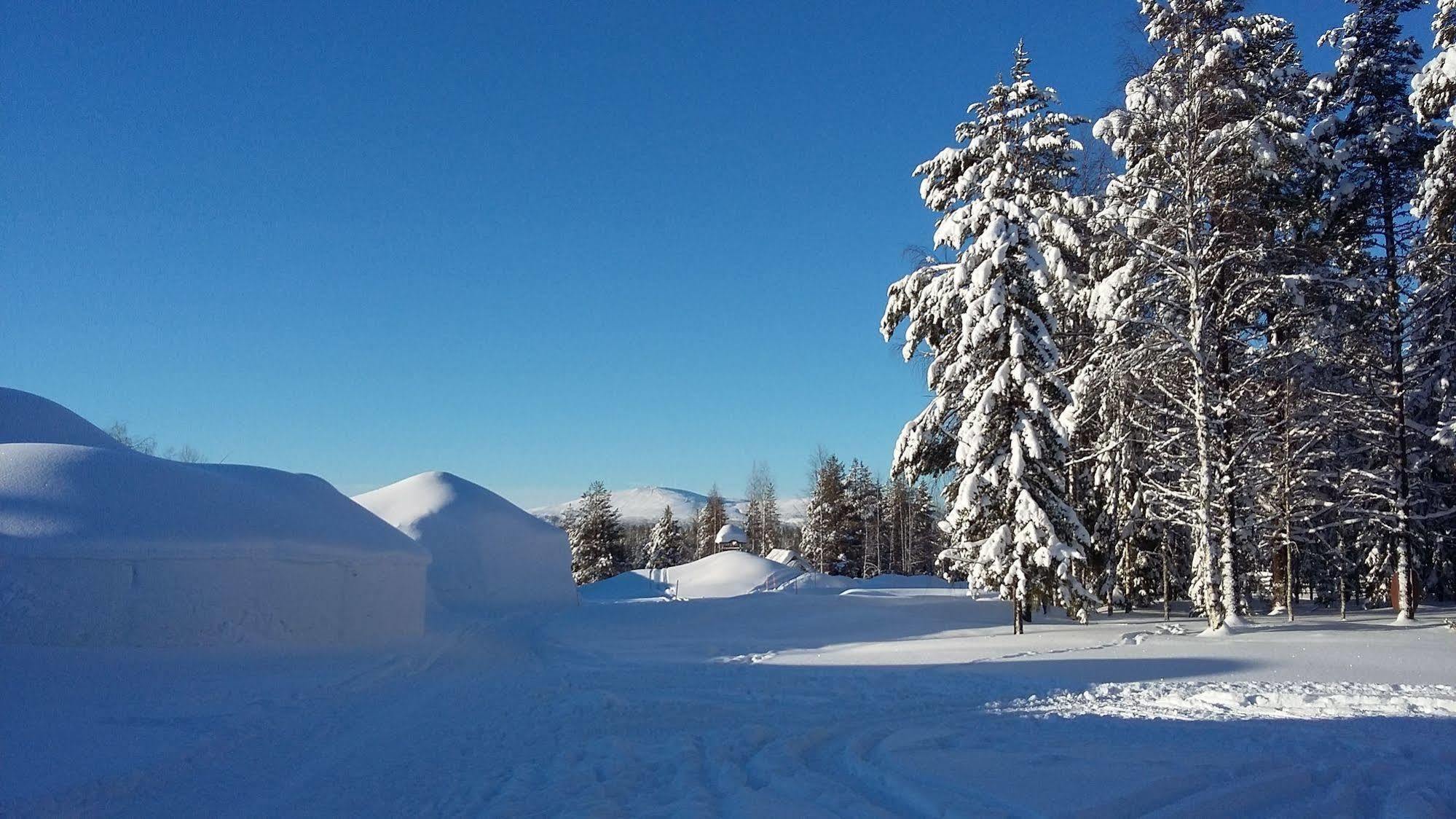 拉普兰雪村酒店 Ylläsjärvi 外观 照片